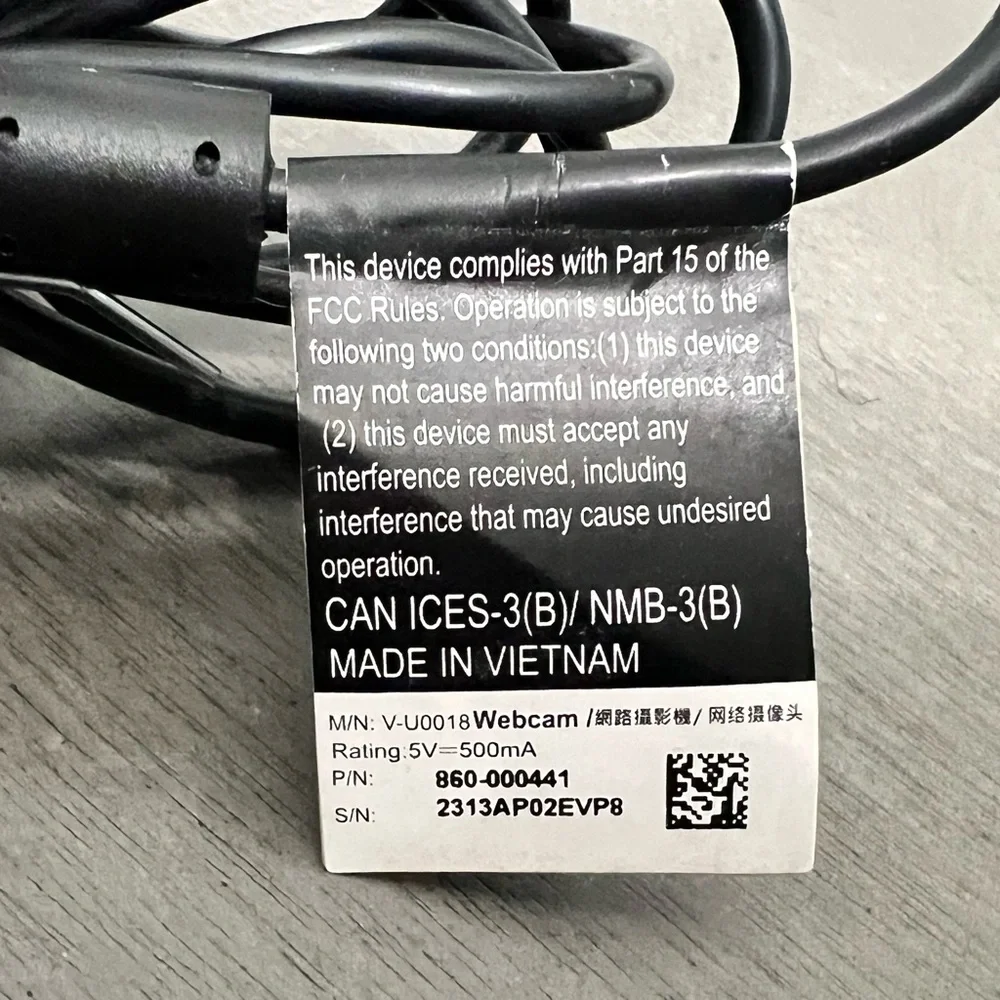 Basic Logitech Webcam